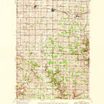 United States Geological Survey Baldwin, WI (1949, 62500-Scale) digital map