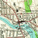 United States Geological Survey Baldwinsville, NY (1957, 24000-Scale) digital map