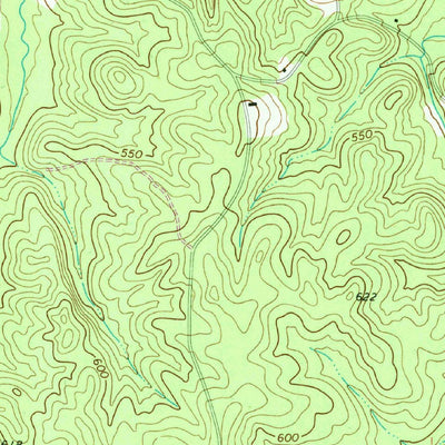 United States Geological Survey Baldwinville, GA (1971, 24000-Scale) digital map