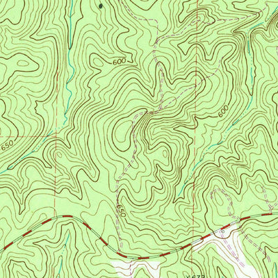 United States Geological Survey Baldwinville, GA (1971, 24000-Scale) digital map
