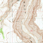 United States Geological Survey Baldy Basin, AZ (1981, 24000-Scale) digital map
