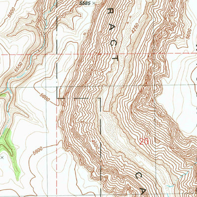 United States Geological Survey Baldy Basin, AZ (1981, 24000-Scale) digital map