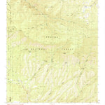 United States Geological Survey Baldy Bill Point, AZ (1991, 24000-Scale) digital map