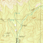 United States Geological Survey Baldy Bill Point, AZ (1991, 24000-Scale) digital map