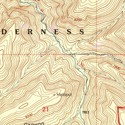United States Geological Survey Baldy Bill Point, AZ (1997, 24000-Scale) digital map