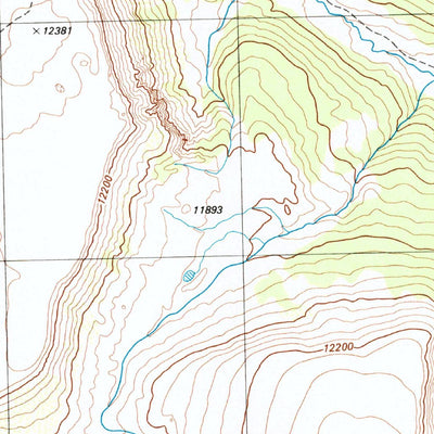 United States Geological Survey Baldy Cinco, CO (1986, 24000-Scale) digital map