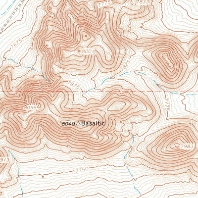United States Geological Survey Baldy, CO (1965, 24000-Scale) digital map