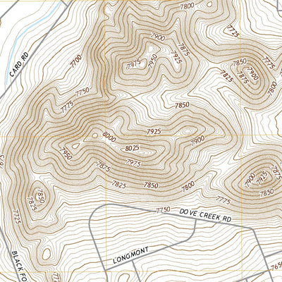 United States Geological Survey Baldy, CO (2022, 24000-Scale) digital map