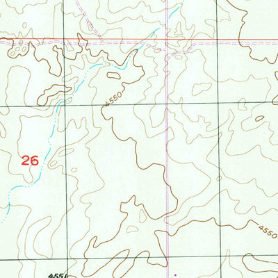 United States Geological Survey Baldy Knoll, ID (1955, 24000-Scale) digital map