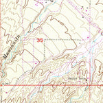 United States Geological Survey Baldy Mesa, CA (1956, 24000-Scale) digital map