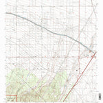 United States Geological Survey Baldy Mesa, CA (1996, 24000-Scale) digital map