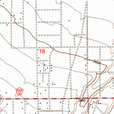 United States Geological Survey Baldy Mesa, CA (1996, 24000-Scale) digital map