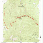 United States Geological Survey Baldy Mountain, NM (1995, 24000-Scale) digital map
