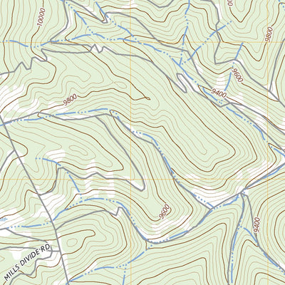 United States Geological Survey Baldy Mountain, NM (2023, 24000-Scale) digital map