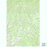 United States Geological Survey Baldy Mountain, WA (1968, 24000-Scale) digital map
