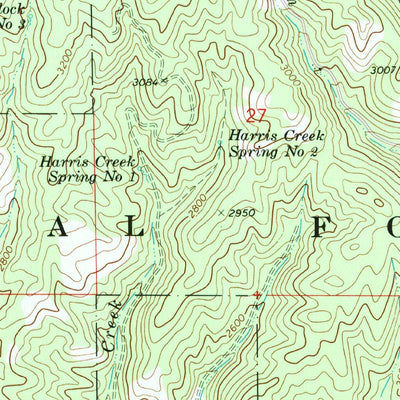 United States Geological Survey Baldy Mountain, WA (1968, 24000-Scale) digital map