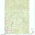 United States Geological Survey Baldy Mountain, WA (2004, 24000-Scale) digital map