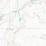 United States Geological Survey Baldy Mountain, WY (1955, 24000-Scale) digital map