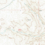 United States Geological Survey Baldy Mountain, WY (1955, 24000-Scale) digital map