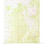 United States Geological Survey Baldy Peak, NV (1986, 24000-Scale) digital map