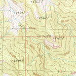 United States Geological Survey Baldy Peak, NV (1986, 24000-Scale) digital map