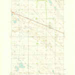 United States Geological Survey Balfour, ND (1958, 24000-Scale) digital map