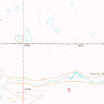United States Geological Survey Balfour NW, ND (1958, 24000-Scale) digital map