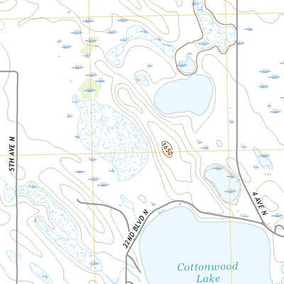 United States Geological Survey Balfour NW, ND (2020, 24000-Scale) digital map