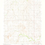 United States Geological Survey Balko NE, OK (1973, 24000-Scale) digital map