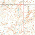 United States Geological Survey Balko NE, OK (1973, 24000-Scale) digital map