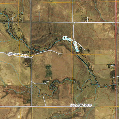 United States Geological Survey Balko NE, OK (2010, 24000-Scale) digital map