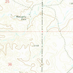 United States Geological Survey Ball Coulee, MT (1971, 24000-Scale) digital map