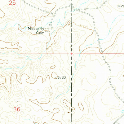United States Geological Survey Ball Coulee, MT (1971, 24000-Scale) digital map