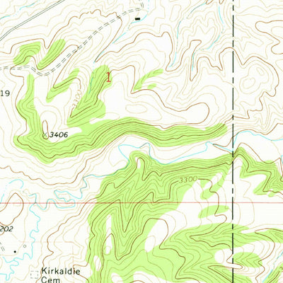 United States Geological Survey Ball Coulee, MT (1971, 24000-Scale) digital map