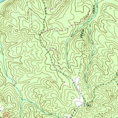 United States Geological Survey Ball Ground East, GA (1973, 24000-Scale) digital map