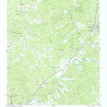 United States Geological Survey Ball Ground West, GA (1973, 24000-Scale) digital map