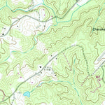 United States Geological Survey Ball Ground West, GA (1973, 24000-Scale) digital map