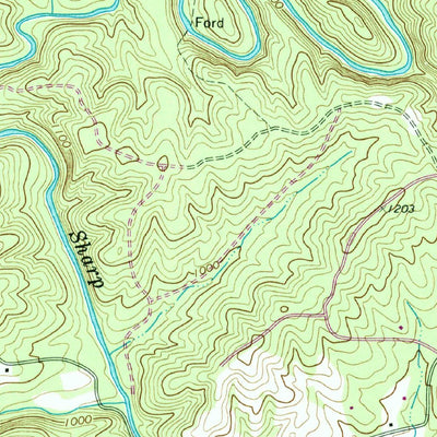 United States Geological Survey Ball Ground West, GA (1973, 24000-Scale) digital map