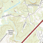 United States Geological Survey Ball Ground West, GA (2020, 24000-Scale) digital map