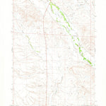 United States Geological Survey Ball Island, WY (1970, 24000-Scale) digital map