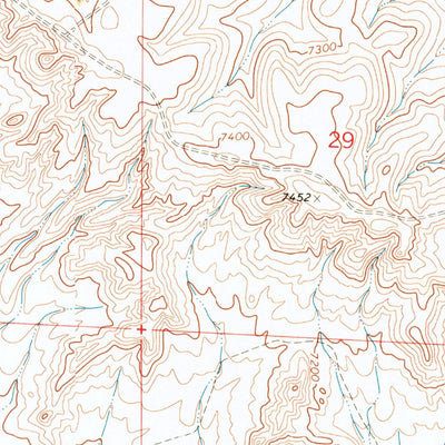 United States Geological Survey Ball Island, WY (1970, 24000-Scale) digital map
