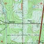 United States Geological Survey Ball, LA (2003, 24000-Scale) digital map