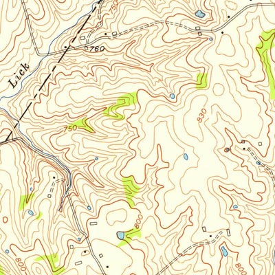 United States Geological Survey Ballardsville, KY (1954, 24000-Scale) digital map