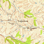 United States Geological Survey Ballardsville, KY (1954, 24000-Scale) digital map
