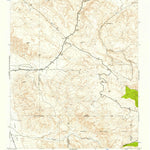 United States Geological Survey Ballinger Canyon, CA (1942, 24000-Scale) digital map