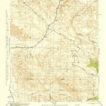 United States Geological Survey Ballinger Canyon, CA (1944, 31680-Scale) digital map