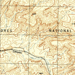 United States Geological Survey Ballinger Canyon, CA (1944, 31680-Scale) digital map