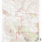 United States Geological Survey Ballinger Canyon, CA (1995, 24000-Scale) digital map