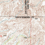 United States Geological Survey Ballinger Canyon, CA (1995, 24000-Scale) digital map