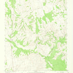 United States Geological Survey Ballinger Ranch, TX (1963, 24000-Scale) digital map